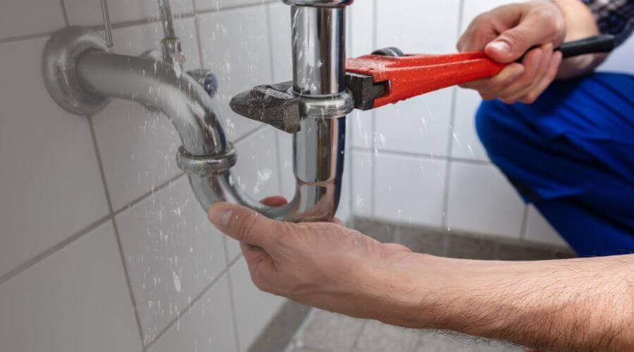 Electric tankless water heater installation in Vandalia, MT